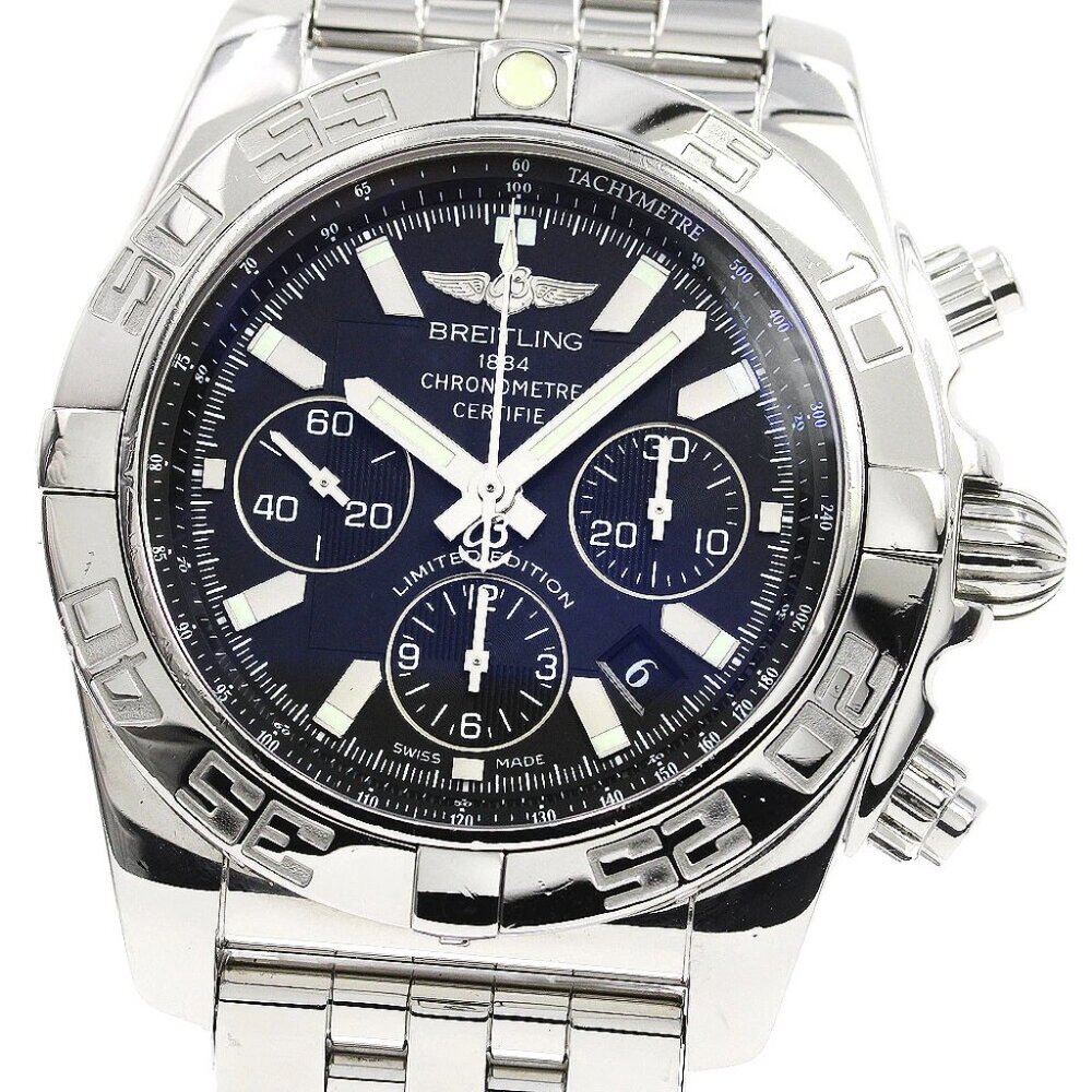 BREITLING Chronomat44 AB0111 Black Dial Automatic Men's Watch_782898 - Picture 6 of 7